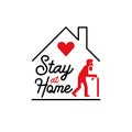 Grandparents Stay home stay safe. Social Distancing