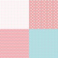 Seamless pattern on Valentine`s Day, print, paper wrap, background, Vector illustration