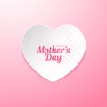 Happy Mothers day greetings card. Royalty Free Stock Photo