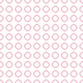 Outlined Pink Rhombus Diamonds Vector Seamless Pattern. Colors Texture. Digital Designed Illustration Pattern Background