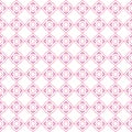 Abstract Outlined Pink Diamond Circle Vector Seamless Pattern. Colors Texture. Digital Designed Illustration Pattern Background