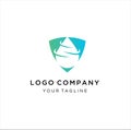 Waterproof Water Shield Logo Template