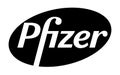 Pfizer Vector Logo - Black Color Silhouette - American pharmaceutical corporation that research and development vaccines and medic