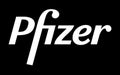 Pfizer Vector Logo - Black Color Silhouette - American pharmaceutical corporation that research and development vaccines and medic