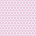 Pink Star Sun Rays Geometric Fabric Print Texture. Vector Ornament Repeating Background .Digital Design Pattern