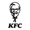 KFC new logo editorial white background