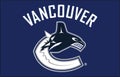 Vancouver Canucks logo editorial illustrative vector Royalty Free Stock Photo