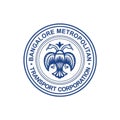 Bangalore Metropolitan Transport Corporation Logo on white background