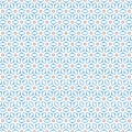 Simple Geometric Abstract Blue Square Dots Print Texture.Vector Ornament Repeating Background Pattern.Digital Design Royalty Free Stock Photo