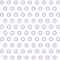 Blue Star Sun Rays Geometric Fabric Print Texture. Vector Ornament Decorative Background .Digital Design Pattern Royalty Free Stock Photo