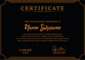certificate of appreciation background design template