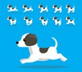 Animal Animation Sequence Dog Whippet Cartoon Vector