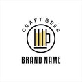 Logo design templates for craft beer, bars, pubs, breweries