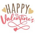 Valentine`s Day Quotes Royalty Free Stock Photo