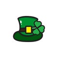 saint patrick vector hat design