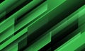 Abstract green black speed geometric slash technology design modern futuristic background vector Royalty Free Stock Photo