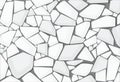 White gravel texture wallpaper. vector illustration eps10