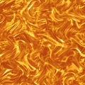 Flames fiery seamless texture. The background for the insert is orange warm shades of flame. Digital illustration