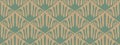 Seamless wallpaper. Ornamental repeating pattern. Tile brown and green print texture.