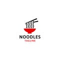 Noodles Logo Icon Design Template