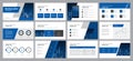 Business presentation template design backgrounds and page layout design for brochure, book, magazine, annual report and company p Royalty Free Stock Photo