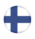 National Finland flag, official colors and proportion correctly. National Finland flag. Royalty Free Stock Photo