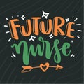 Futur Nurse Royalty Free Stock Photo