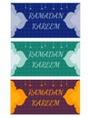 Eid al-Fitr cards, Happy Ramadan cards, Happy Ramadan banners