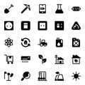 Glyph icons for energy and power.