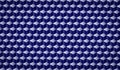 Dark blue repeating blocs, copy space.