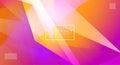 Modern Abstract polygonal web banner background