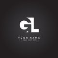 Initial Letter GL Logo - Minimal Business Logo