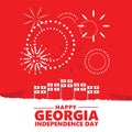 Happy Georgia independence day