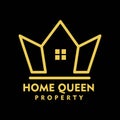 Home queen property logo