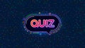 Quiz, Contest, Question Answer game, Challenge, Glittering Background, Speech bubble, Ask, Problem, Solution