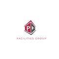 Properties vector logo. Real estates logo. Real estates emblem.