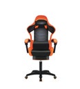 Realistic gaming chair, front view