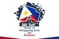 June 12, Independence Day of Philippines Vector illustration.
