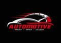 Automotive service logo template Royalty Free Stock Photo