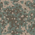 Bubbles shape camouflage. Hunting military style clothing background. Seamless pattern. Brown, green marsh color. Vector Royalty Free Stock Photo