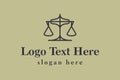 Lawyer consulting logo design template