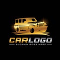 Jeep Car Vector Design Logo Royalty Free Stock Photo
