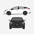 Detail Modern Car Concept Vector