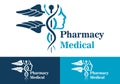 Pharmacy Medical Vector Icon Logo