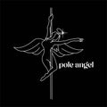 Pole angel attractive ballet logo