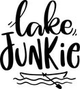 Lake Junkie Royalty Free Stock Photo
