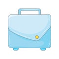 Briefcase Suitcase Business colored vector illustration