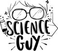 Science Guy Royalty Free Stock Photo