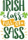 Irish Lass full Of Sass Royalty Free Stock Photo