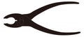 pliers portable tool vector illustration transparent background Royalty Free Stock Photo